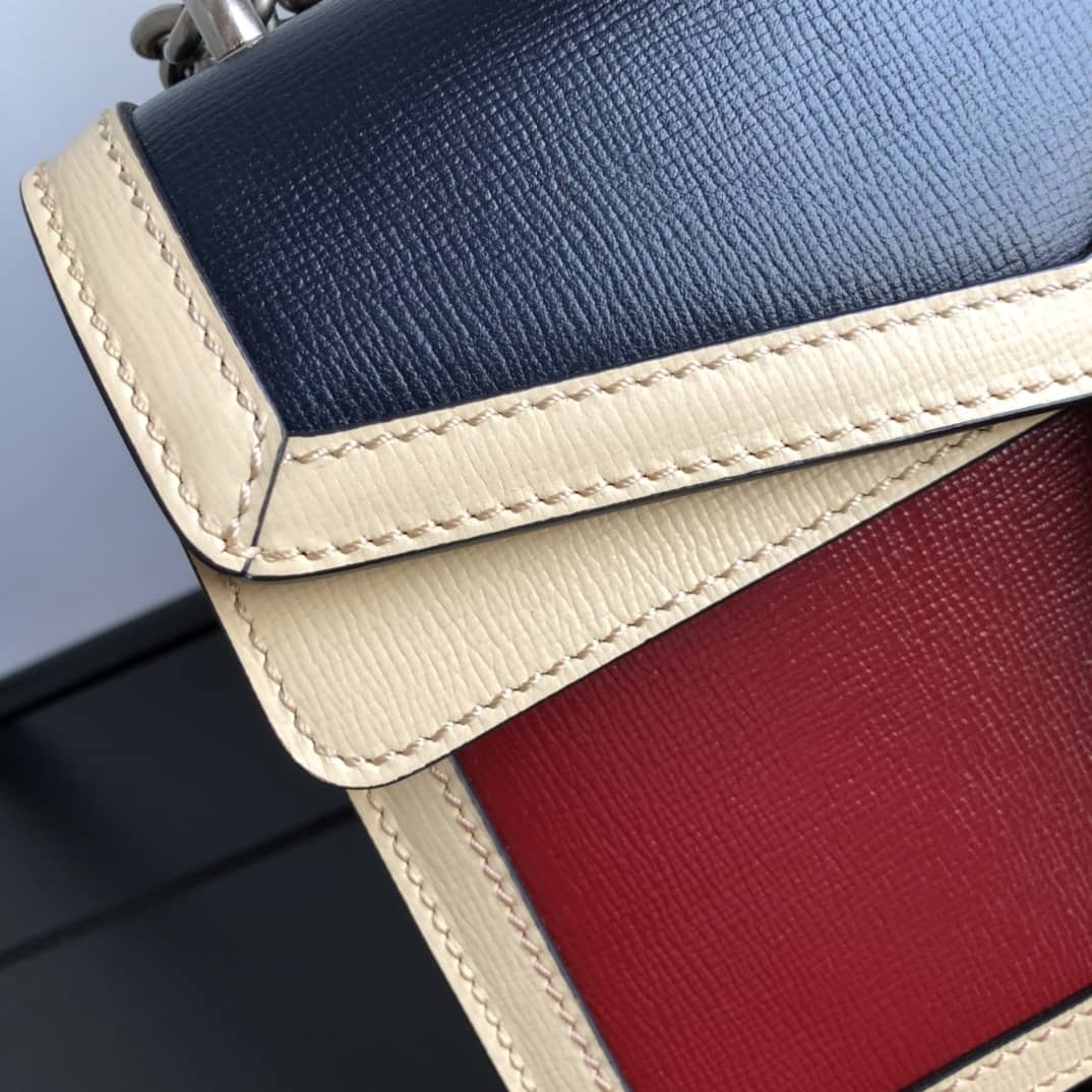 Gvc*1 GG Svp*me Dionysus Chain Shoulder Bag Replica Blue Red 400249