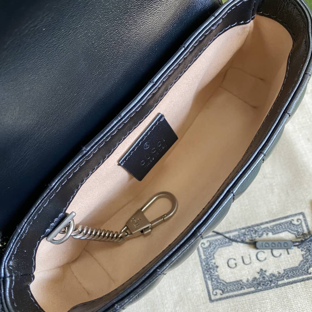 Gvc*1 GG Marmont Matelassé Mini Crossbody Bag Replica 476433