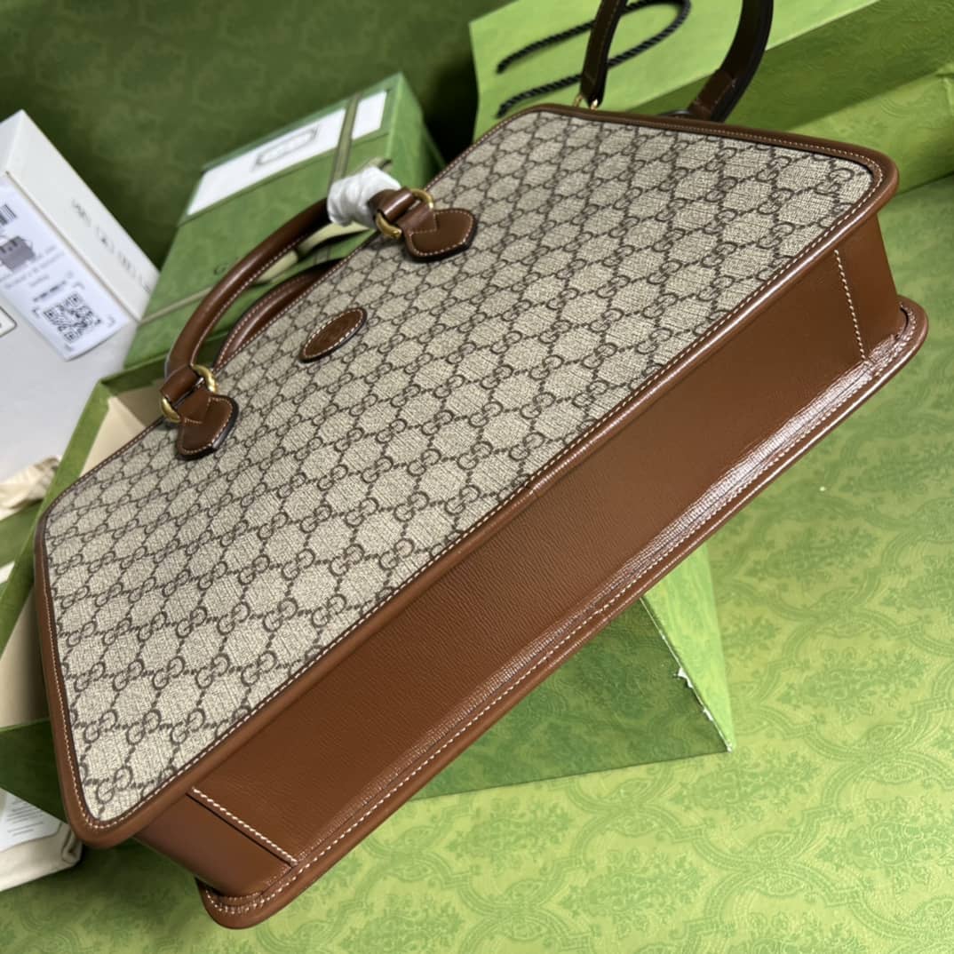 Gvc*1 GG Svp*me Canvas Mens Briefcase Replica 674143