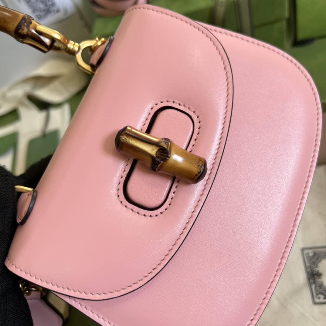 Gvc*1 Bamboo Mini Top Handle Bag Replica 686864