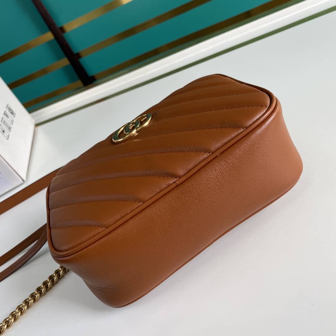 Gvc*1 Crossbody Dupe Marmont GG Matelasse Leather Mini 448065