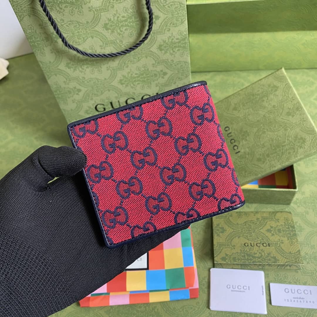 Gvc*1 Multicolor Billfold Wallet Replica 661098