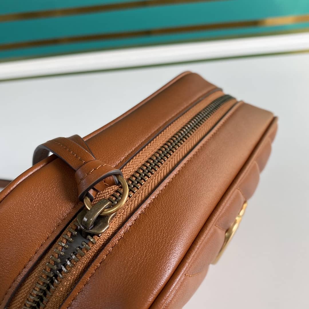 Gvc*1 Crossbody Dupe Marmont GG Matelasse Leather Mini 448065