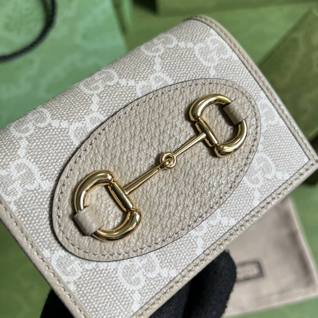 Gvc*1 Horsebit 1955 Card Holder 621887 Replica Wallet