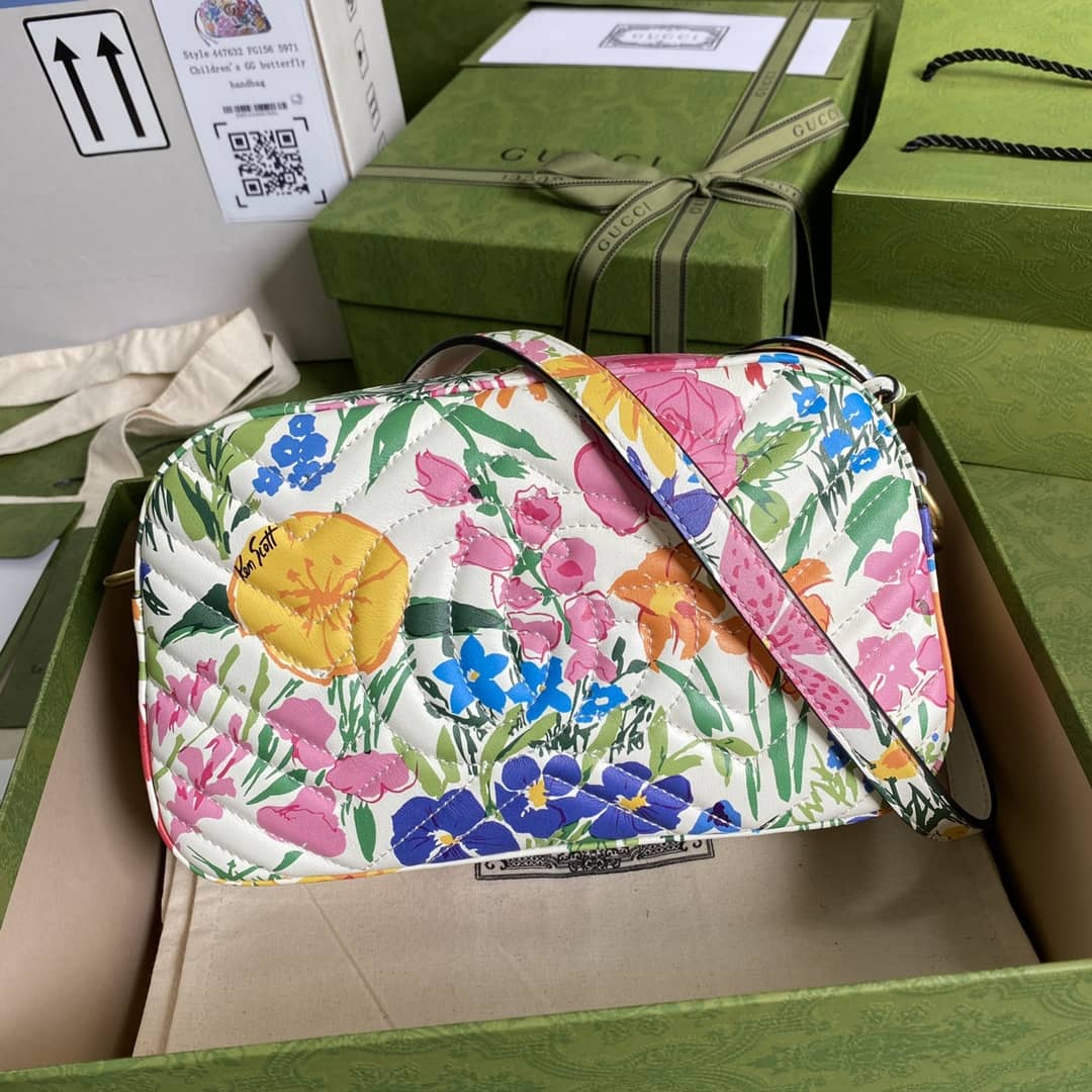 Gvc*1 Marmont GG Small Matelassé Shoulder Bag Replica 447632