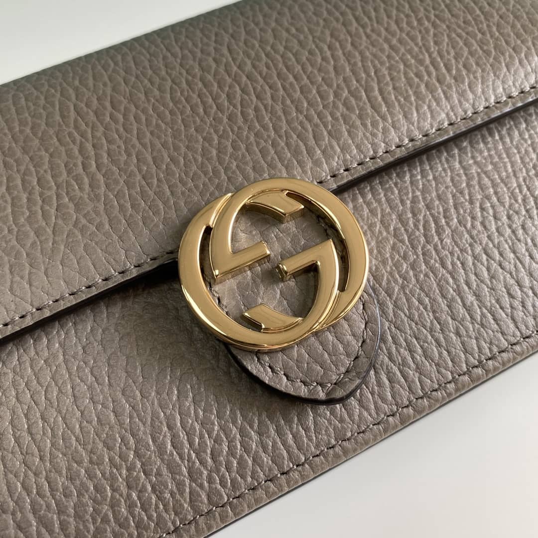 Gvc*1 Interlocking Crossbody Bag Chain Wallet Replica 510314