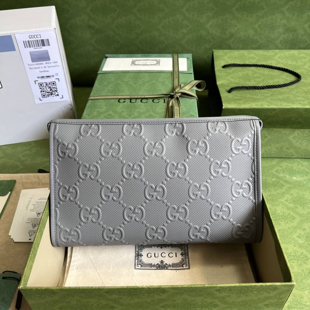 Gvc*1 GG Embossed Cosmetic 625568 Replica Clutch
