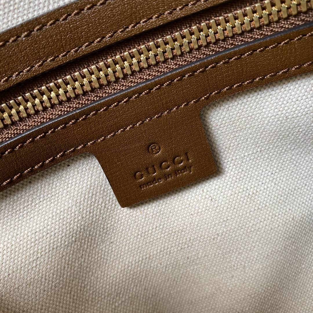 Gvc*1 1955 Horsebit Polkadot Handle Bag Replica 621220