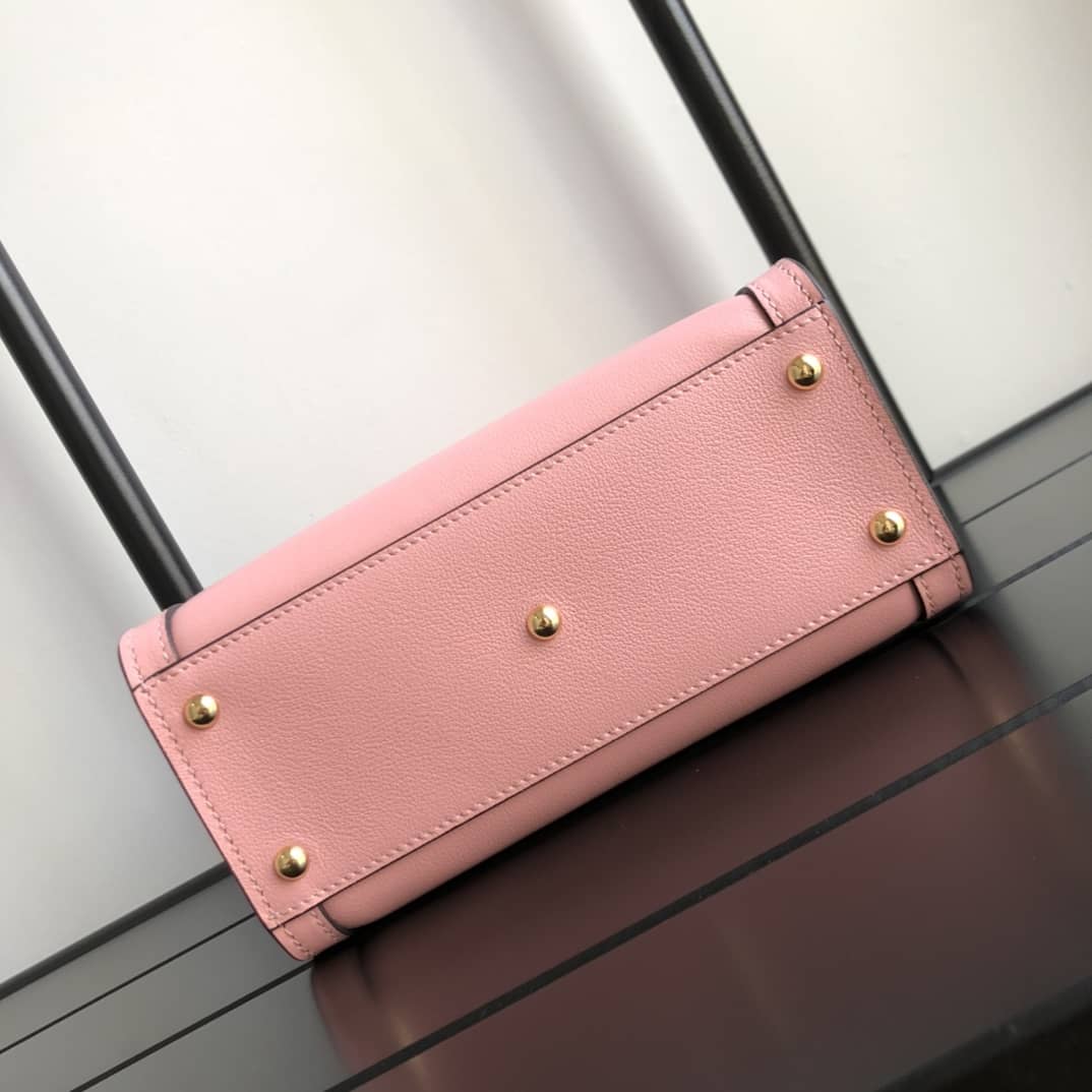 Gvc*1 Diana Mini Bamboo Tote Bag Replica Pink 655661