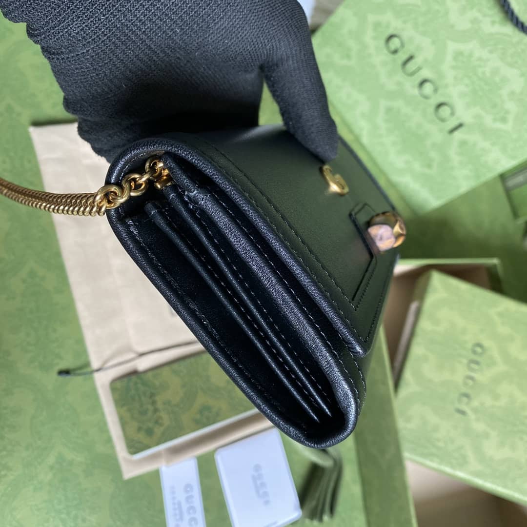 Gvc*1 Diana Bamboo Chain Wallet Replica 658243