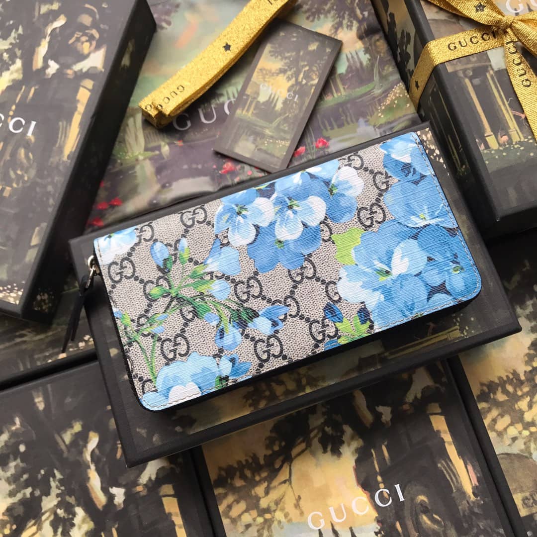 Gvc*1 Bloom Dupes Round Zipper Wallet 408665