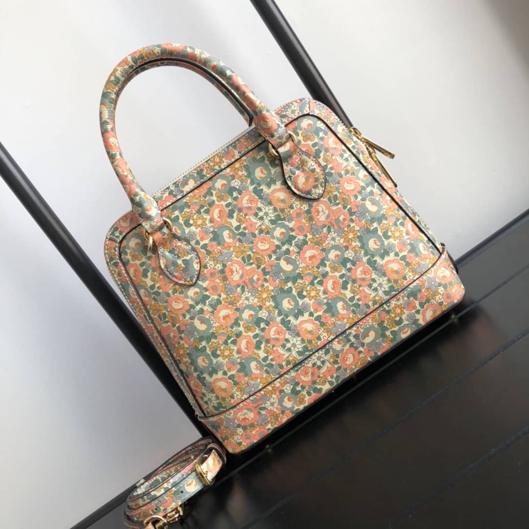 Gvc*1 GG Horsebit 1955 Small Top Handle Printing Replica Bag 621220