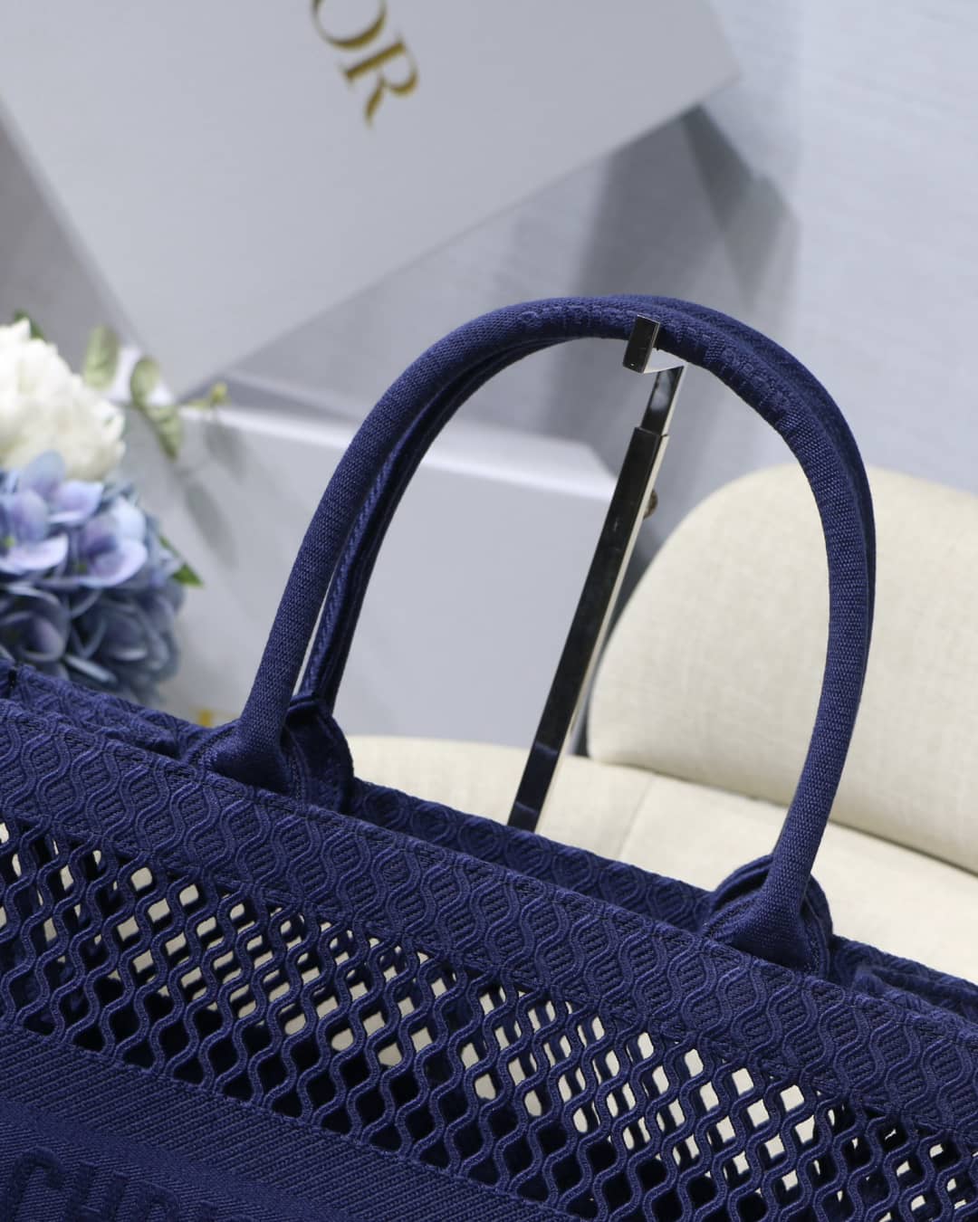 Chr1st1an D10r Mesh Book Tote Bag