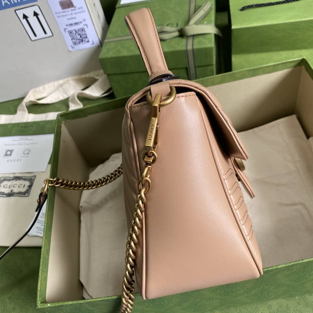 Gvc*1 Crossbody Dupe GG Marmont Small Top Handle 498110