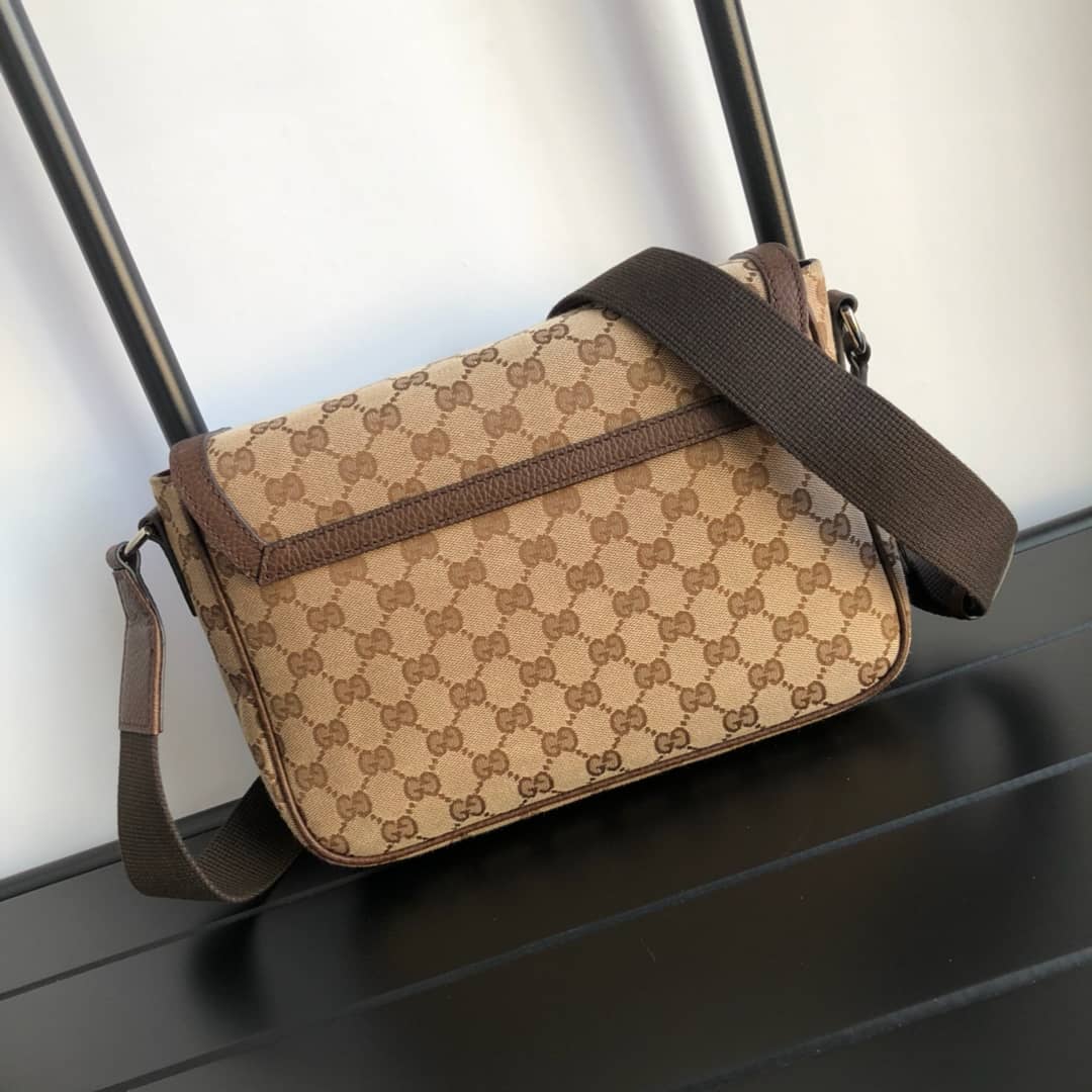 Gvc*1 GG Gvc*1ssima Medium Canvas Crossbody Bag Replica 449172