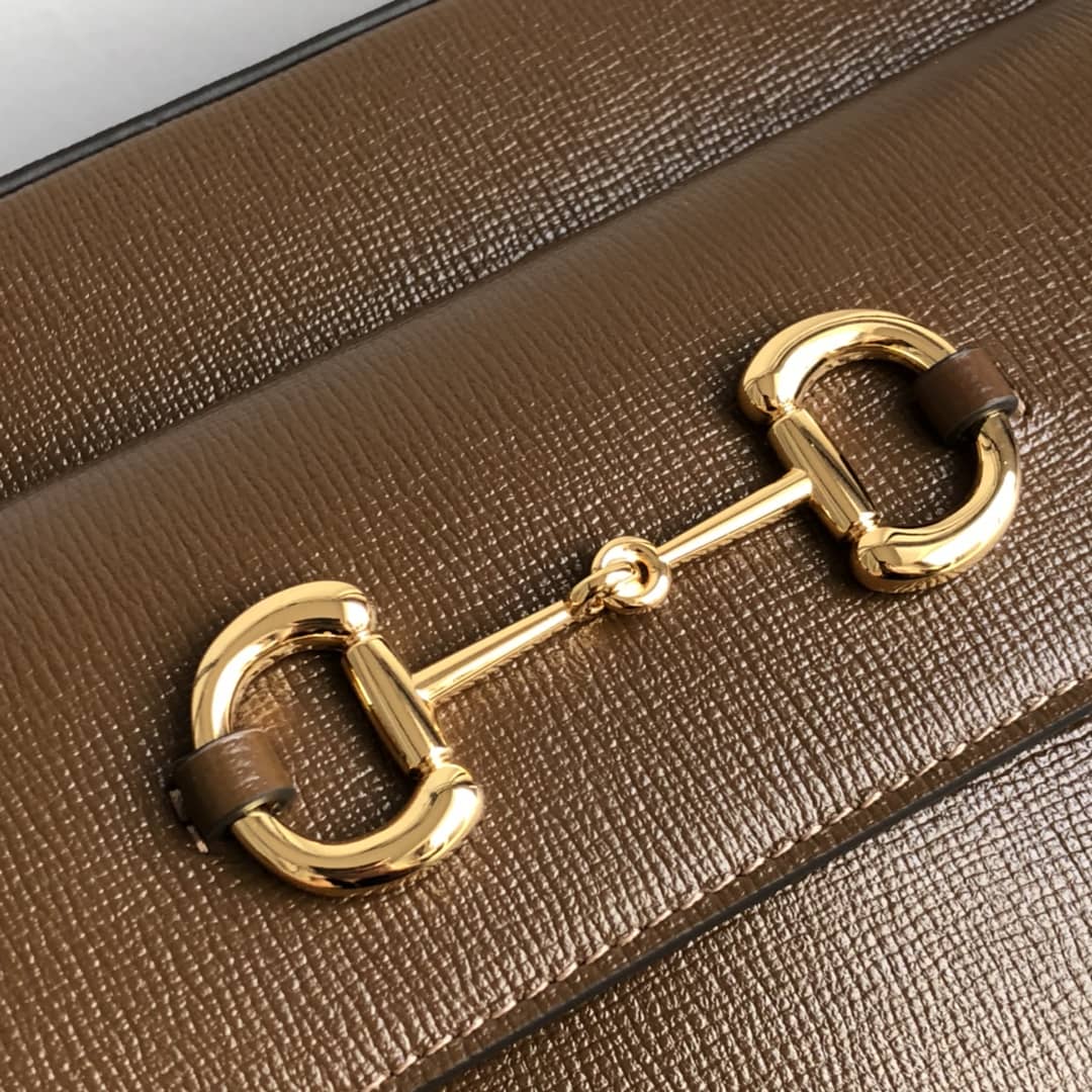 Gvc*1 Horsebit 1955 GG Crossbody Bag Replica Brown 645454