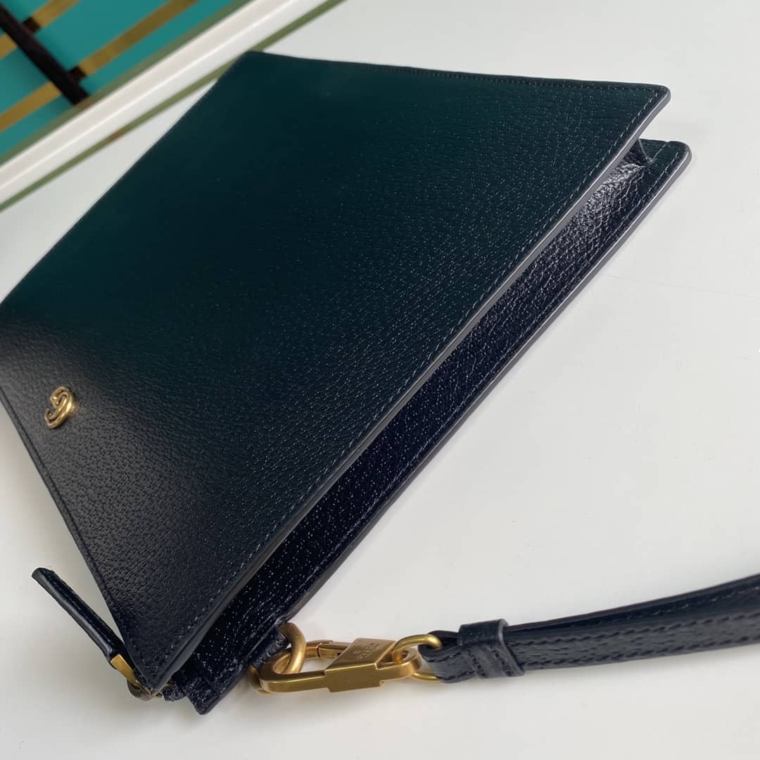 Gvc*1 Marmont GG Leather Pouch Replica 547077