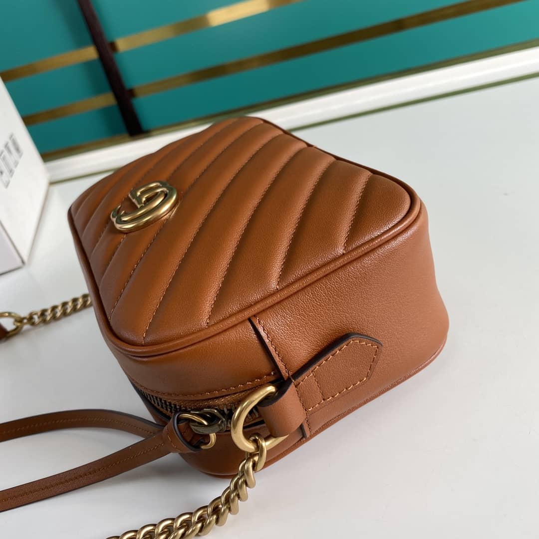 Gvc*1 Crossbody Dupe Marmont GG Matelasse Leather Mini 448065