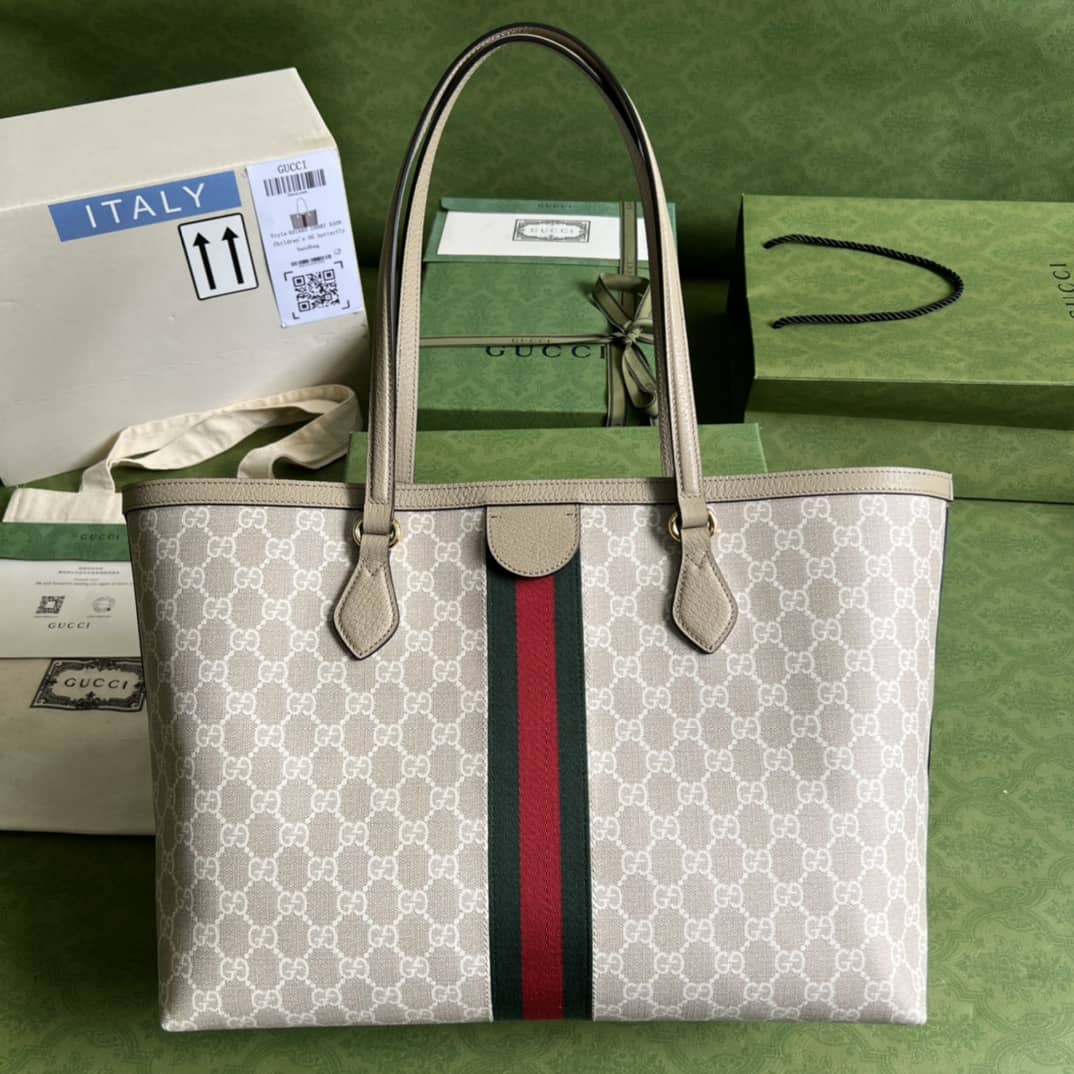 Gvc*1 Medium Ophidia Canvas Tote 631685 Replica