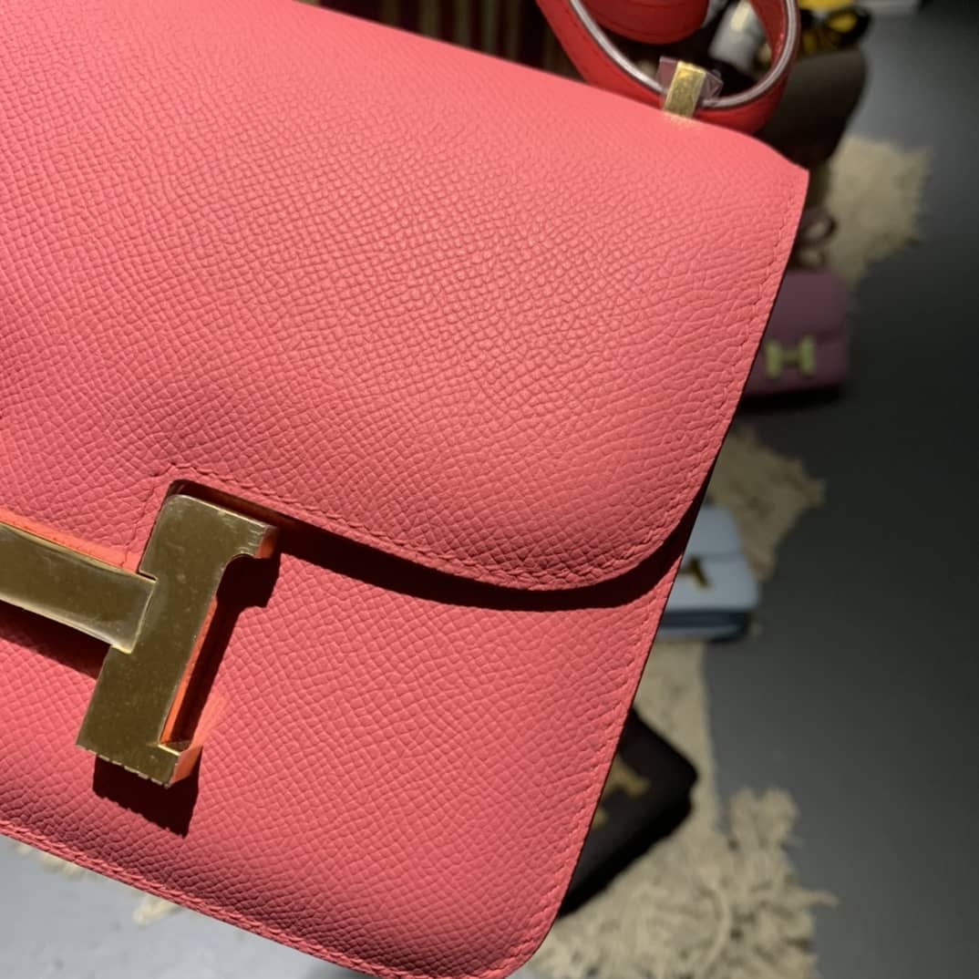 H**me5 Replica Constance Bag 18CM Epsom Leather