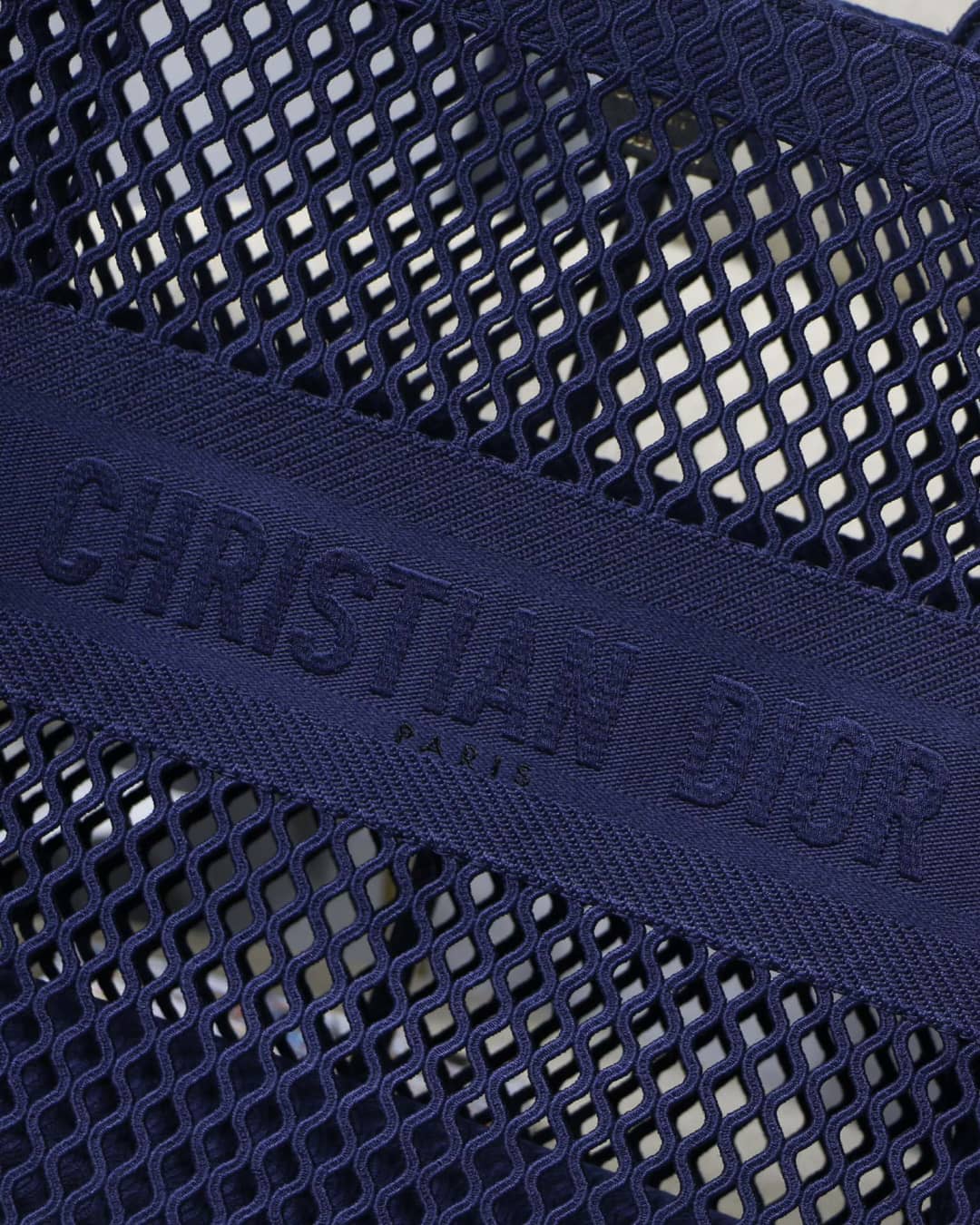 Chr1st1an D10r Mesh Book Tote Bag