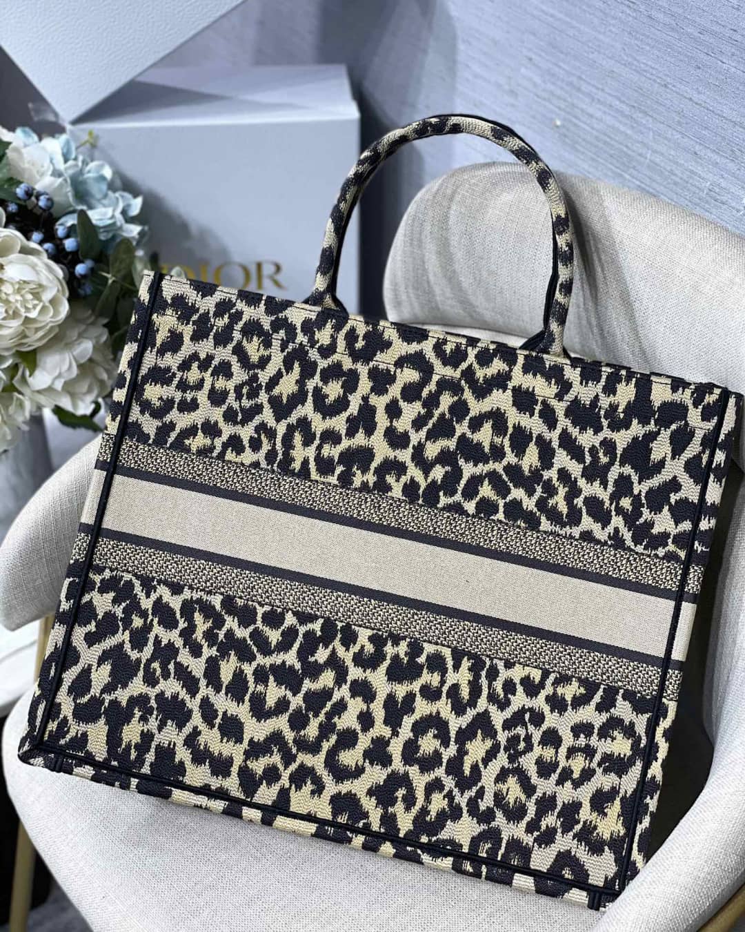Chr1st1an D10r Tote Bag Dupe CD Book Embroidery