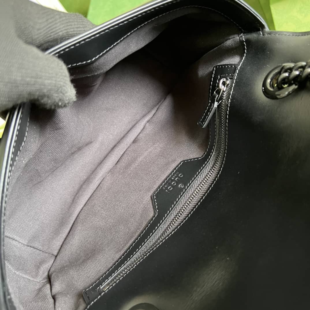 Gvc*1 GG Marmont Small Matelassé Leather 443497 Replica Crossbody Bag
