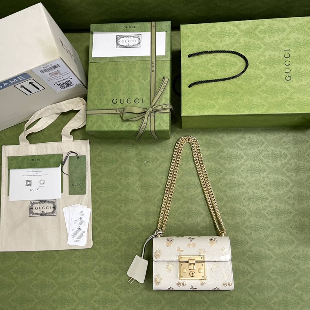 Gvc*1 Padlock GG Small Shoulder Bag Replica 409487