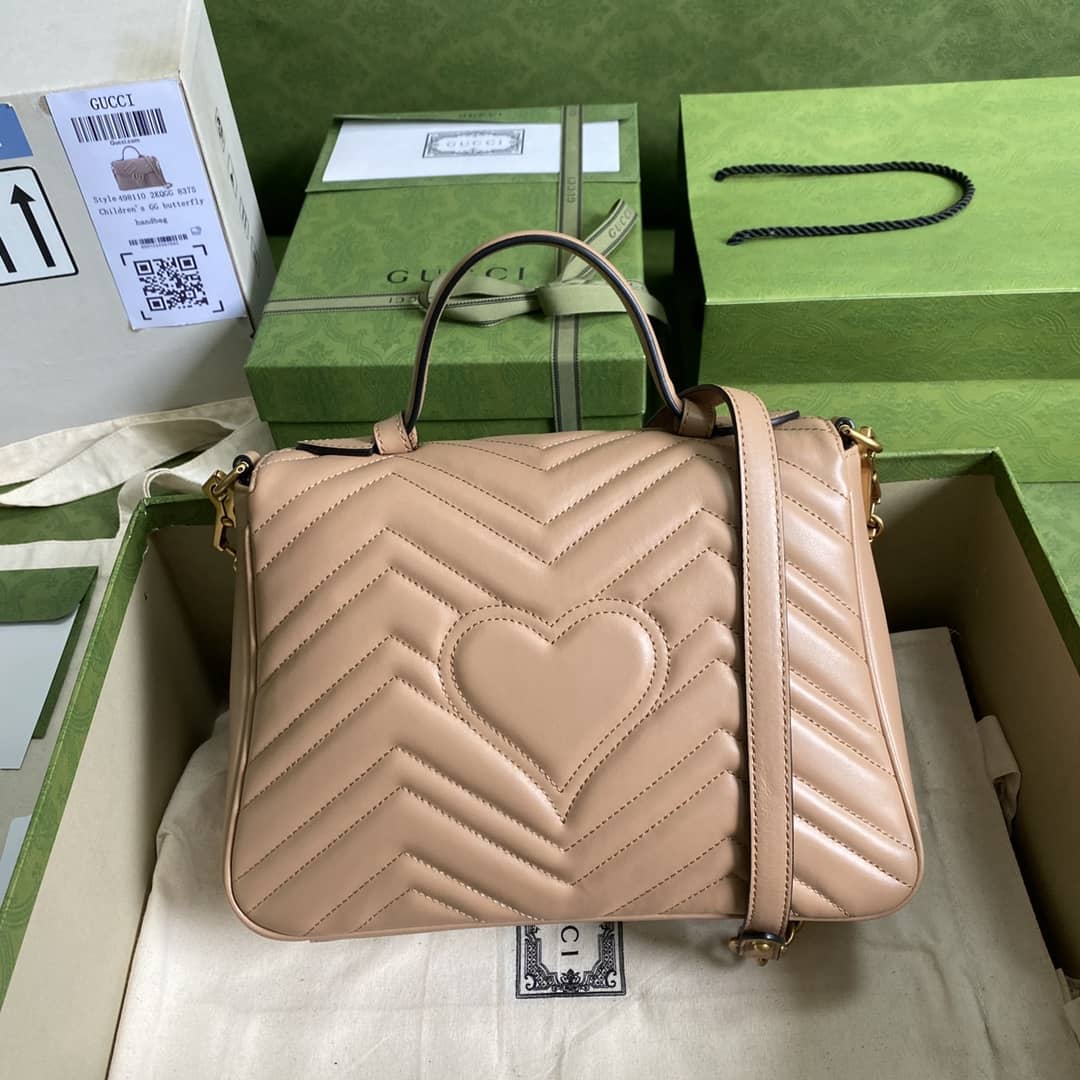 Gvc*1 Crossbody Dupe GG Marmont Small Top Handle 498110