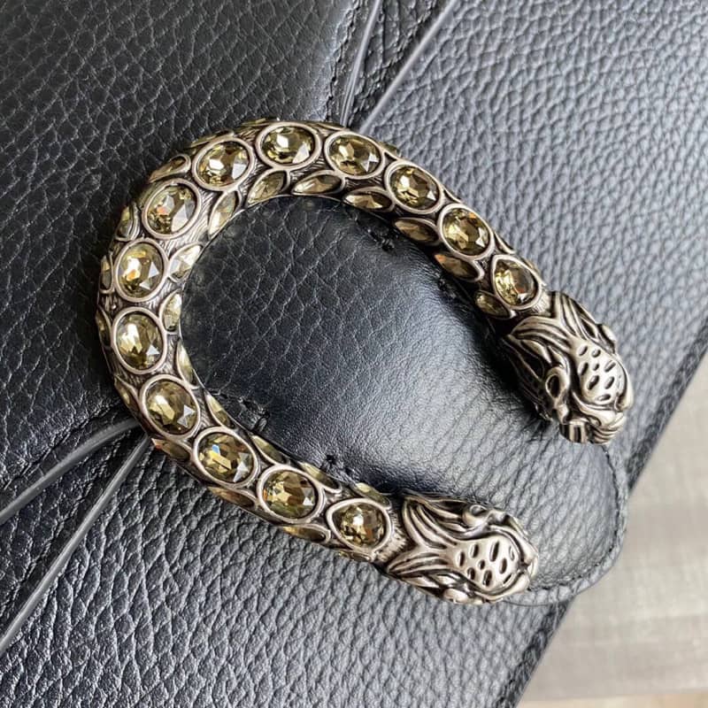 Gvc*1 GG Svp*me Dionysus Chain Replica Shoulder Bag Black 400249