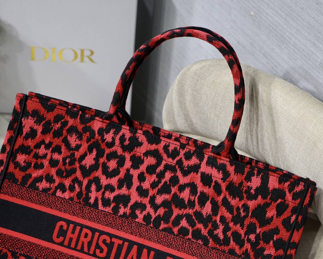 Chr1st1an D10r CD Book Embroidery Replica Tote