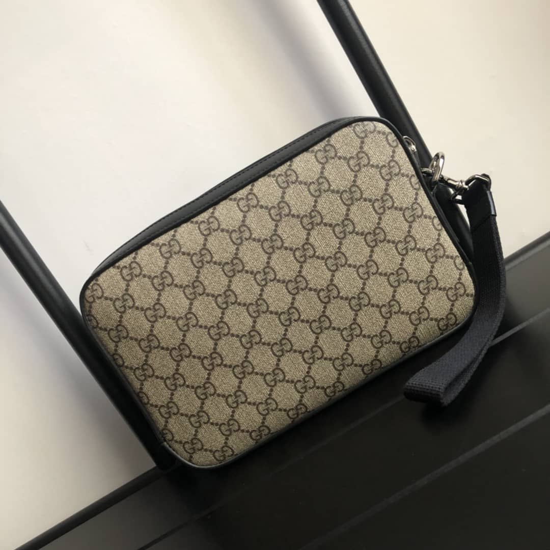 Gvc*1 GG Svp*me Wash Bag Replica Brown 495562