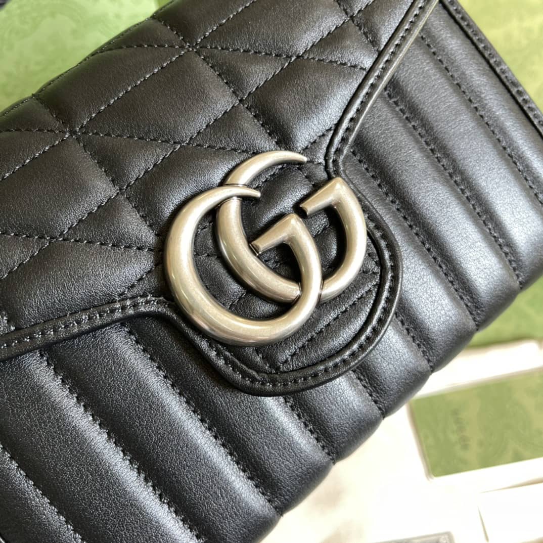 Gvc*1 Marmont GG Matelassé Mini Bag Replica 474575