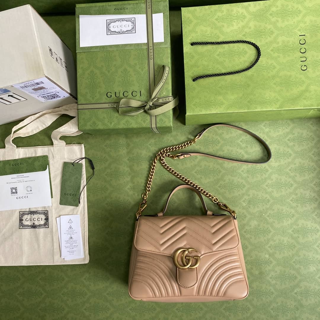 Gvc*1 Crossbody Dupe GG Marmont Small Top Handle 498110