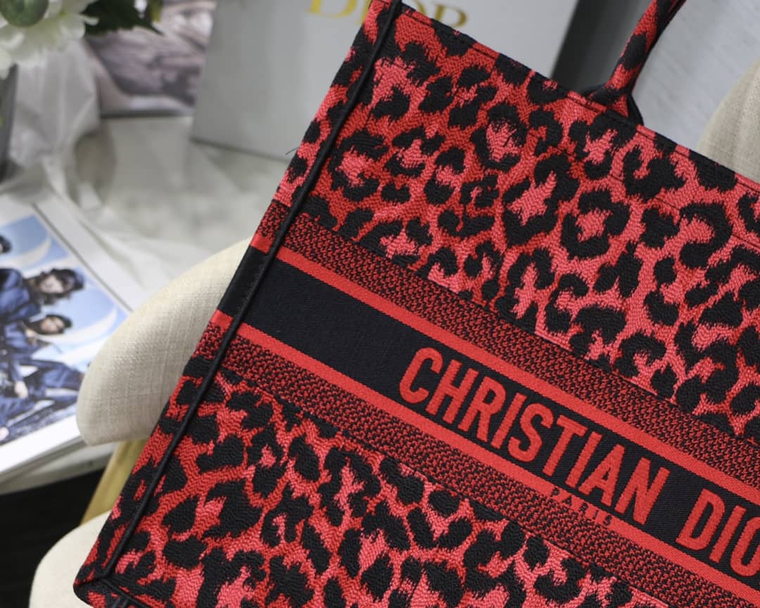 Chr1st1an D10r CD Book Embroidery Replica Tote