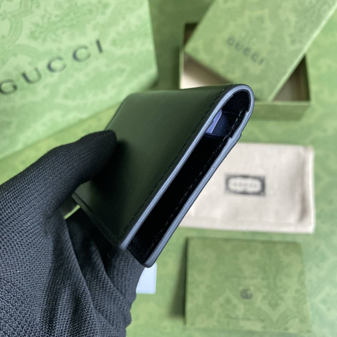 Gvc*1 GG Marmont Card Case Wallet Replica 547075