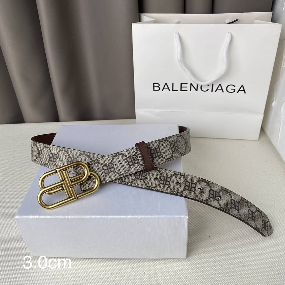 Gvc*1 X Ba1en*iaga Logo Belt 30cm