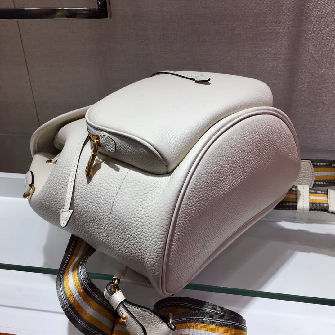 Pra*a Backpack Dupe Calf Leather Leather