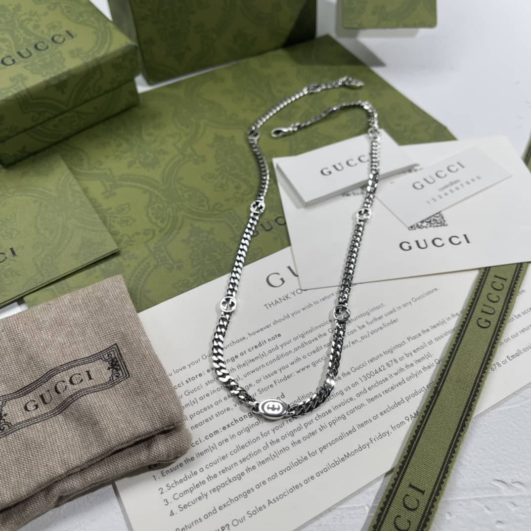 Wholesale Gvc*1 Logo Necklace