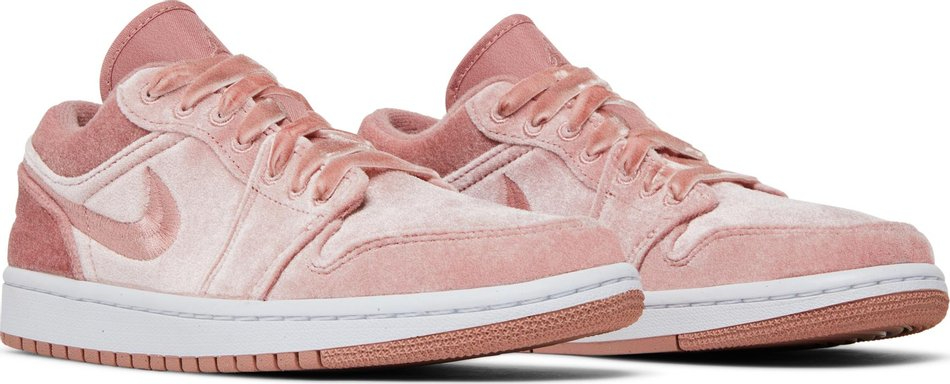 Wmns Air Jordan 1 Low SE Pink Velvet DQ8396-600
