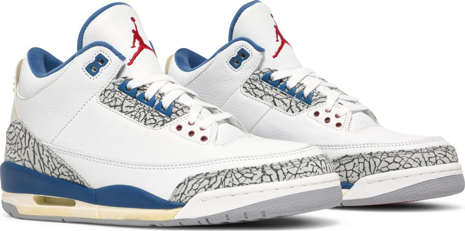 Air Jordan 3 Retro True Blue 2001 136064-141