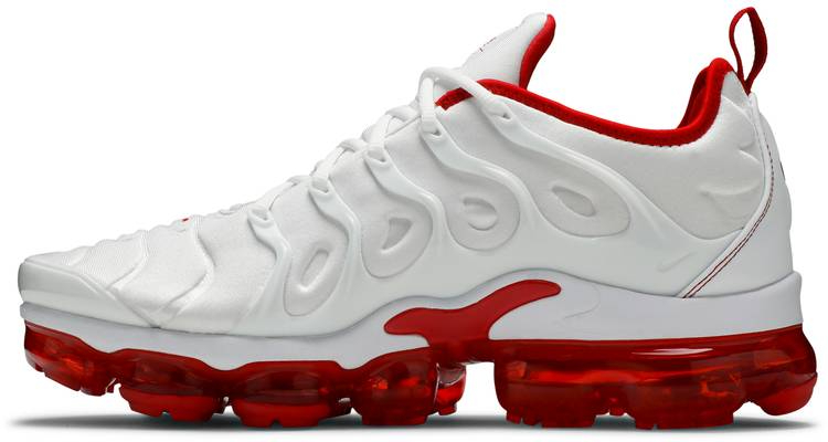 Air VaporMax Plus White University Red DH0279-100