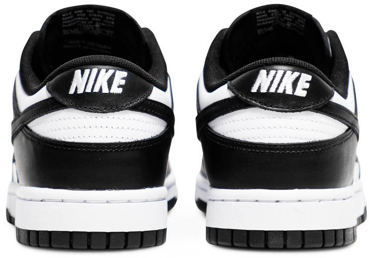 Dunk Low Black White DD1391-100