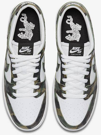 Zoom Dunk Low Pro SB Camo 854866-331