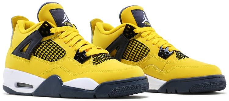 Air Jordan 4 Retro GS Lightning 2021 408452-700 Replicas
