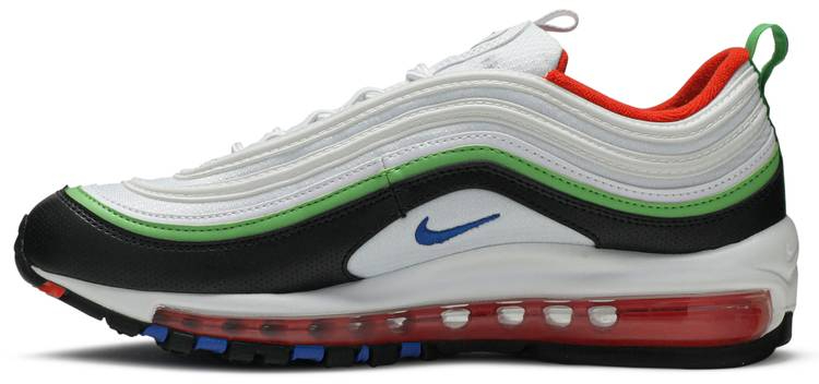 Air Max 97 GS White Royal Green Nebula 921522-105