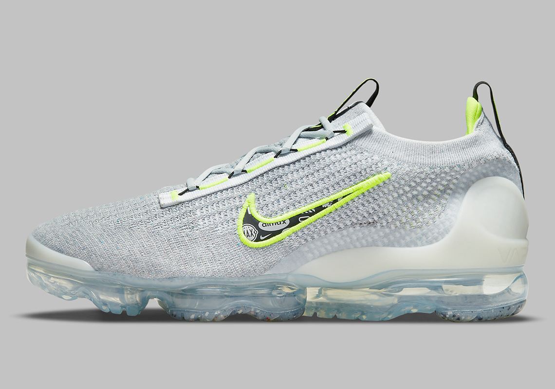 Air Vapormax 2021 Flyknit Logo Pack-Wolf Grey Volt DB1550-005