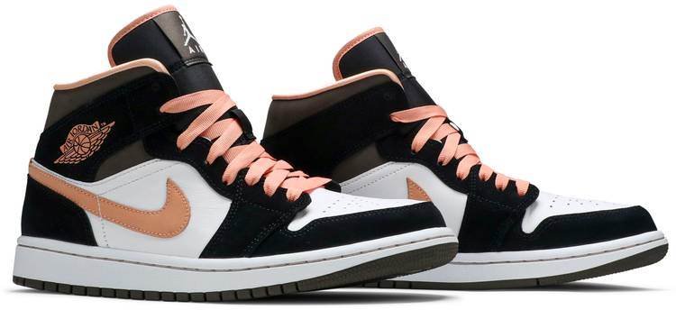 Wmns Air Jordan 1 Mid SE Peach Mocha DH0210-100