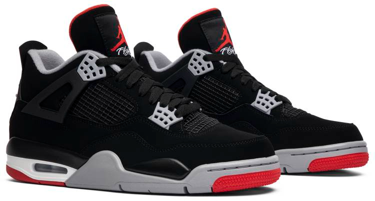 Air Jordan 4 Retro OG Bred 2019 308497-060 Reps