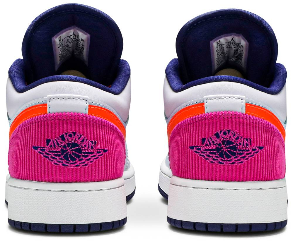 Air Jordan 1 Low GS Fire Pink Hyper Crimson 554723-502